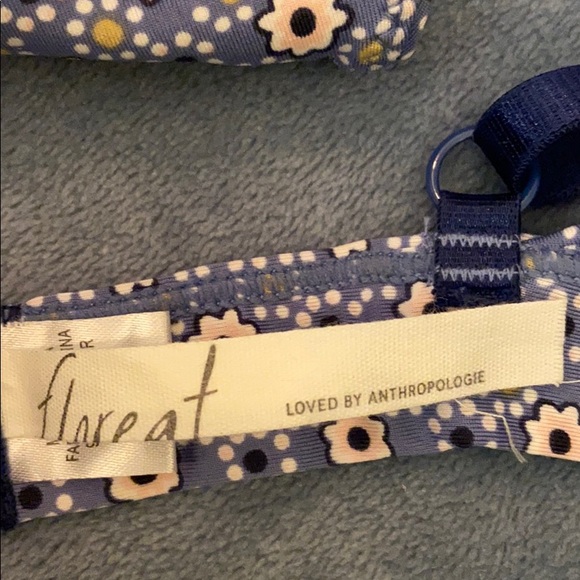 Anthropologie Floral Print Bra - Picture 4 of 4